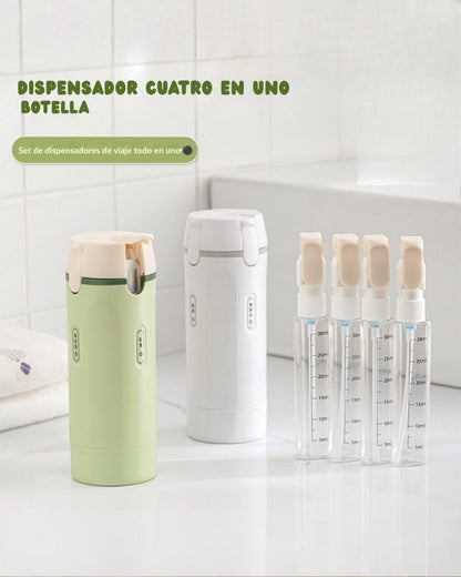 Dispensadoras de Viaje 4-en-1