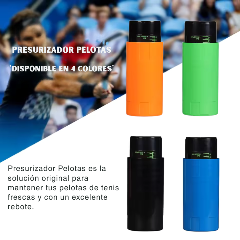 Presurizador de Pelotas
