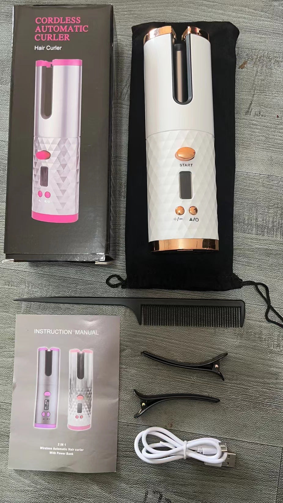Rizador de Cabello Automático Portátil USB