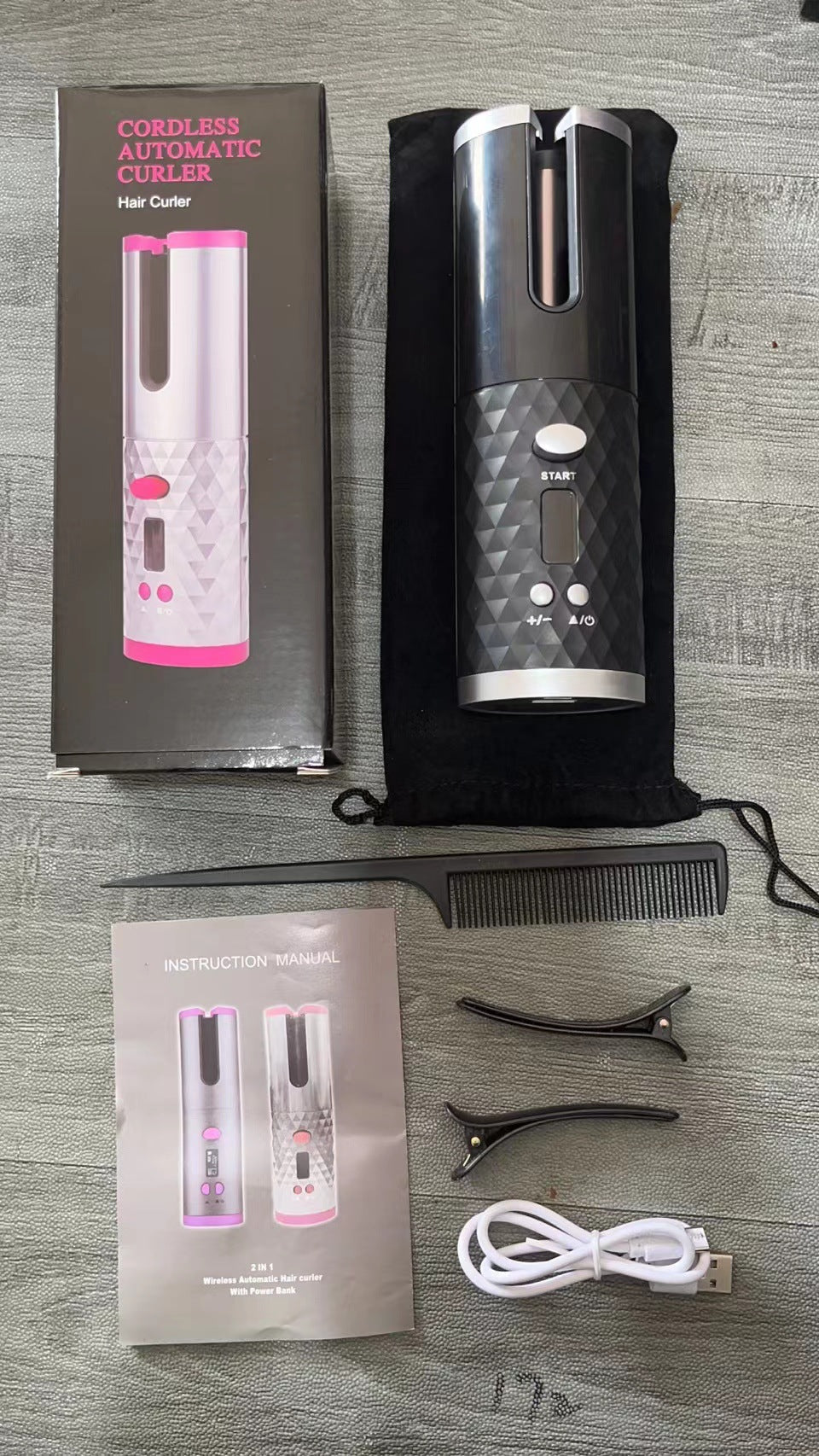 Rizador de Cabello Automático Portátil USB
