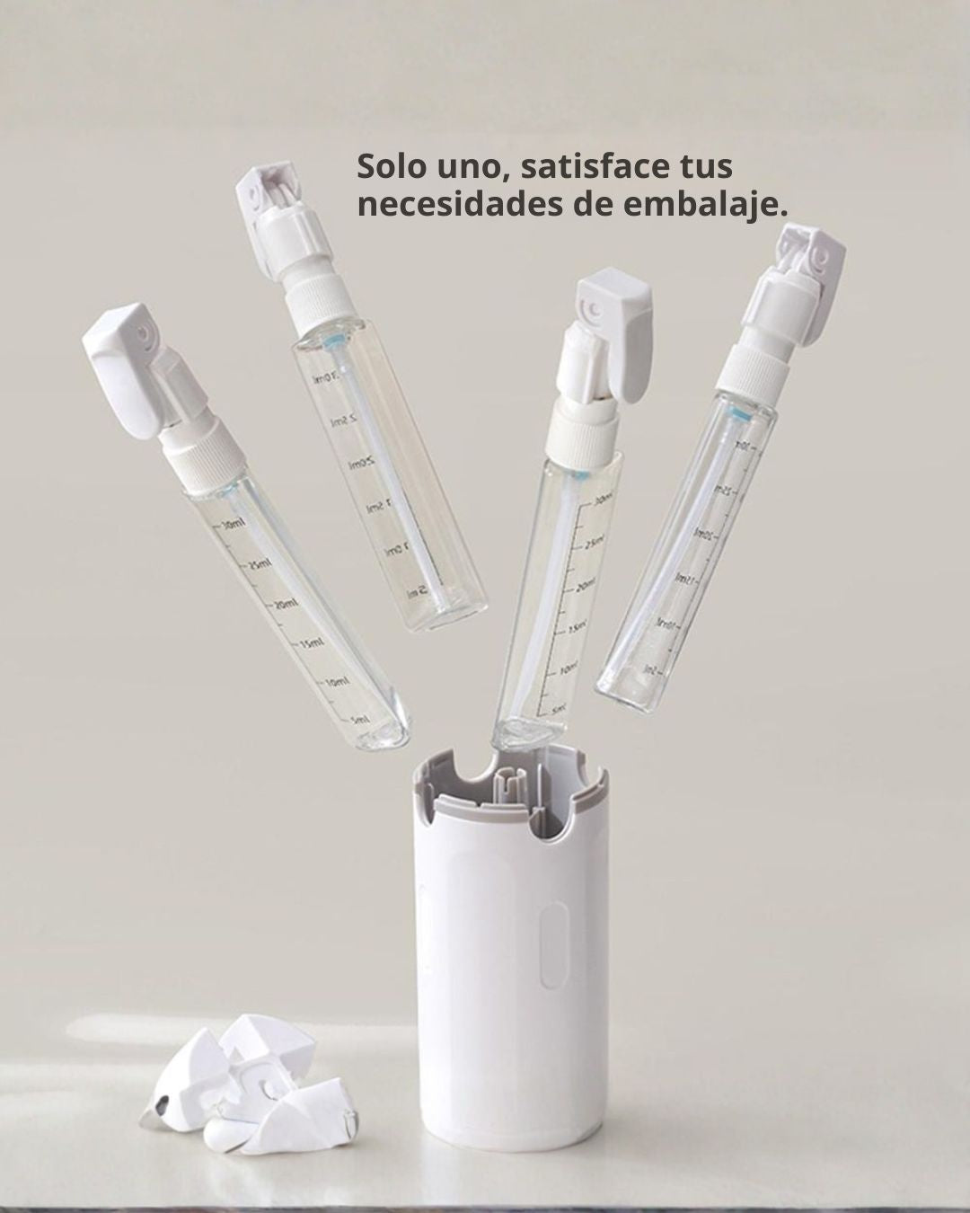 Dispensadoras de Viaje 4-en-1