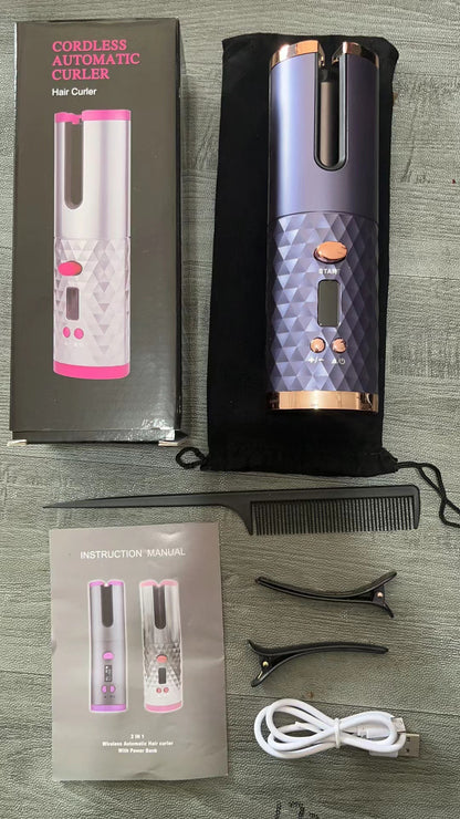 Rizador de Cabello Automático Portátil USB