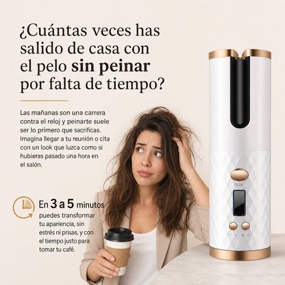 Rizador de Cabello Automático Portátil USB