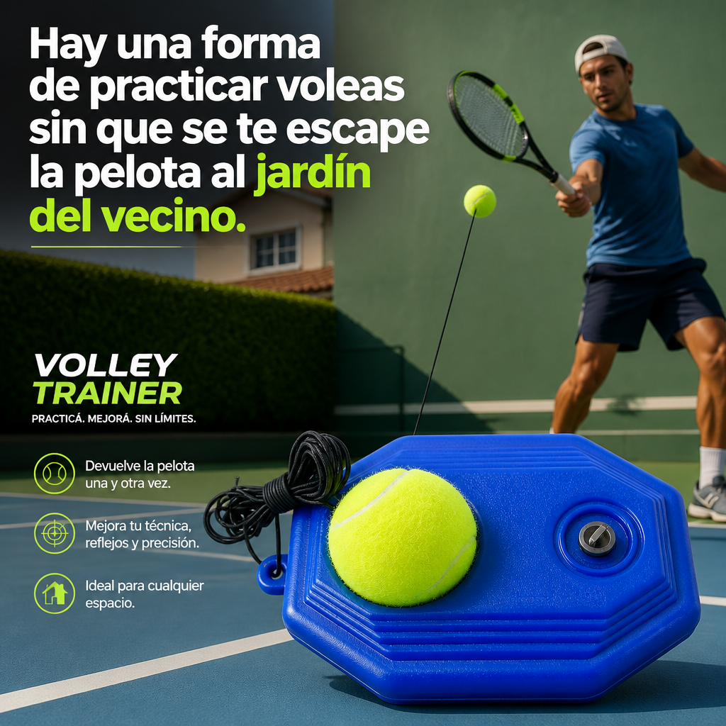 Entrenador Individual de Tenis con Pelotas