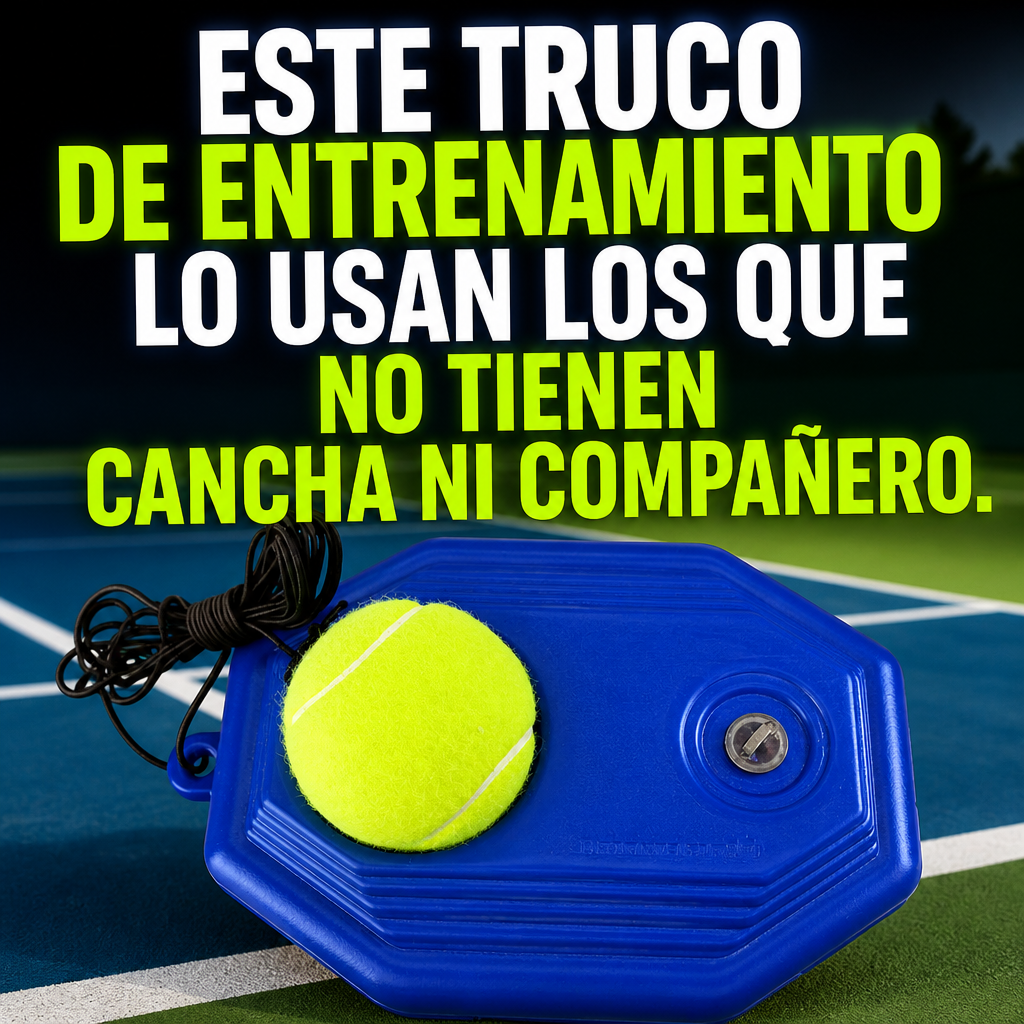 Entrenador Individual de Tenis con Pelotas