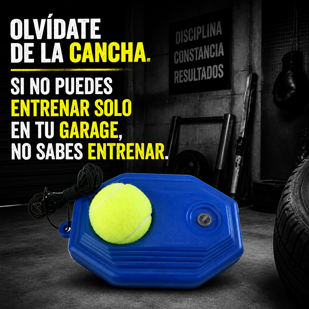 Entrenador Individual de Tenis con Pelotas
