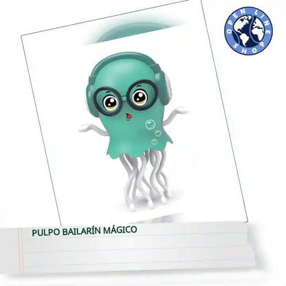 Pulpo Bailar&iacute;n M&aacute;gico by@Outfy