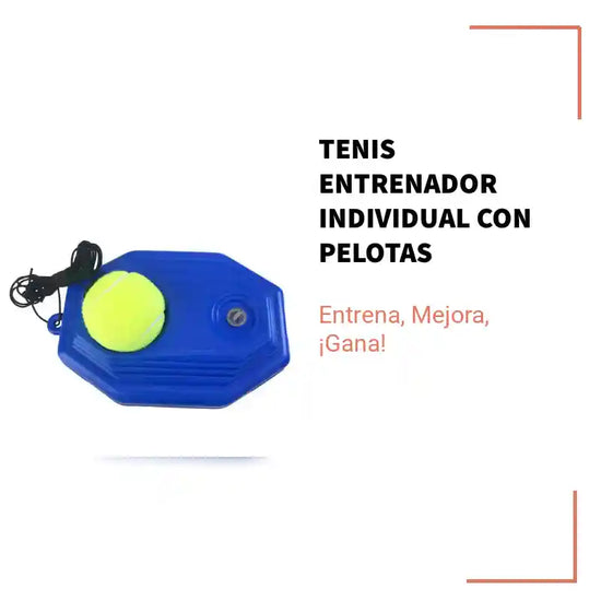 Tenis Entrenador Individual con Pelotas by@Outfy